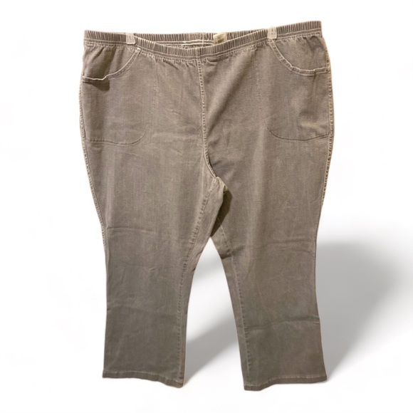JMS Grey Wash Denim Pant w/ Front & Back Pockets - 4X
